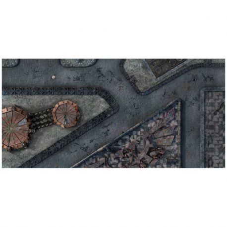 9ED 44'x90' Imperial City 1 Compatible con Warhammer, Warhammer 40K y otros Wargames