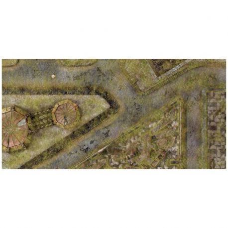 9ED 44'x90' Imperial City Jungle 1 Compatible with Warhammer, Warhammer 40K and other Wargames