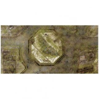 9ED 44'x90' Imperial City Jungle 2 Compatible with Warhammer, Warhammer 40K and other Wargames