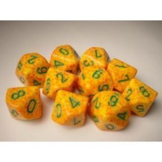 Chessex Speckled Polyhedral Ten d10 Set - Lotus