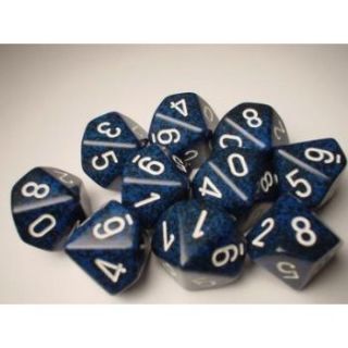 Chessex Speckled Polyhedral Ten d10 Set - Stealth