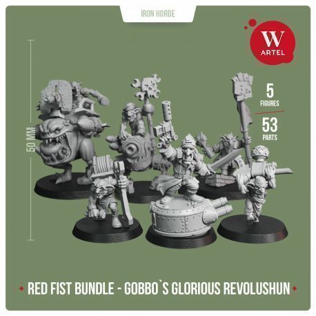 Red Fist Bundle - Gobb's Glorious Revolushun