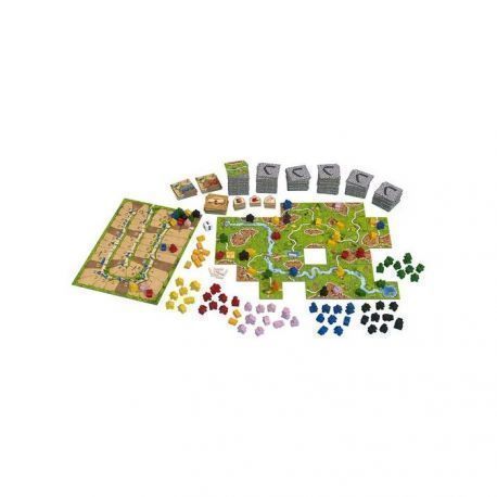 Carcasonne Plus, juego básico + 11 expansiones