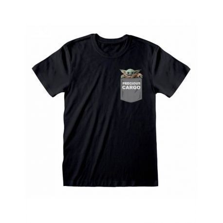 Camiseta Star Wars The Mandalorian: Precious Cargo Pocket -Talla S