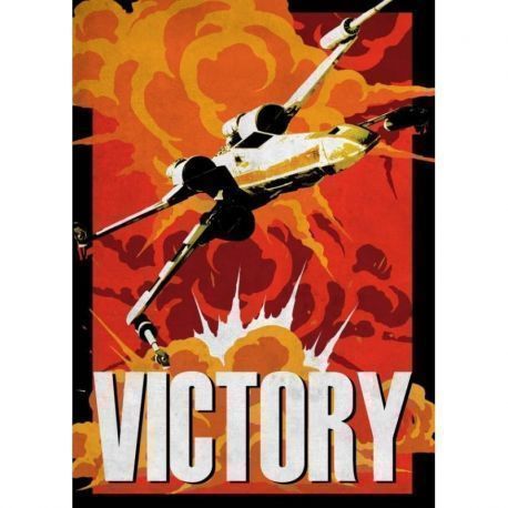 Displate - STAR WARS / Galactic Propaganda 04 - Victory