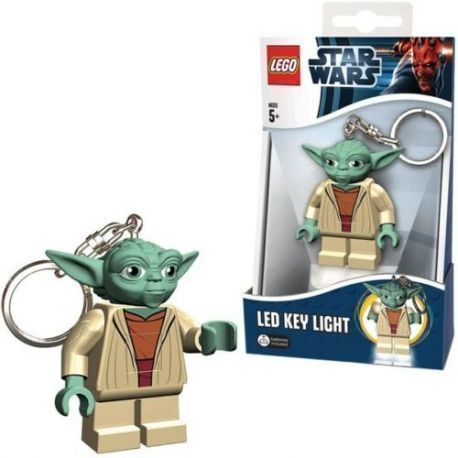 Lego Star Wars Yoda Llavero Linterna LED Nuevo Regalo Genial 6.3cm