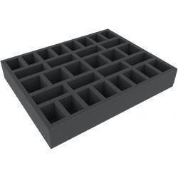 55 MM FULL-SIZE FOAM TRAY WITH 30 COMPARTMENTS