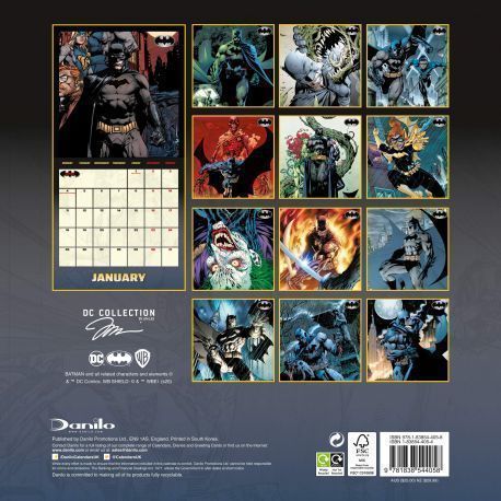 Batman 2021 Calendar - Official Square Wall Format Calendar