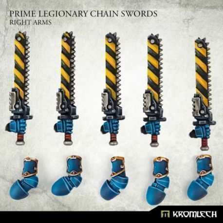 Prime Legionaries CCW Arms: Chain Swords [right] (5)