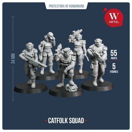 Catfolk Squad (5)