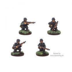 German Riflemen kneeling (4 figs)