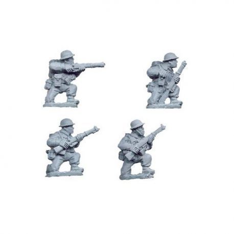 British Riflemen Kneeling (4 figs)