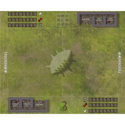 Fantasy Football Mat Imperial- compatible with Blood Bowl