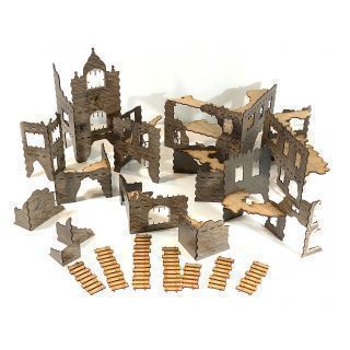 The Damned City - Prepainted and Modular Terrain pack