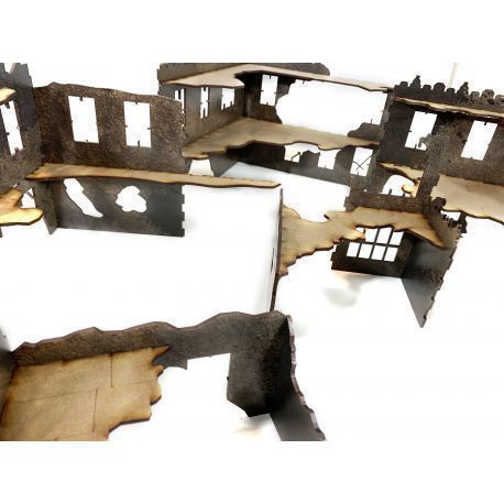The Damned City - Prepainted and Modular Terrain pack