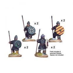 Spanish Spearmen in chain (8 figs)