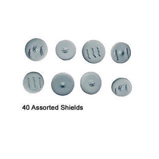 Spanish Round shields (approx 40 per pack)