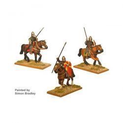 Norman Knights in chain with Spears II (3 cav figs)