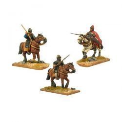 Norman Knight in scale with spears (3 figs)