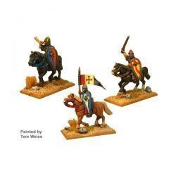 Norman Cavalry Command (3 cav figs)