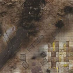 Quarry Zone 4'X4' (120X120CM) - FOR WARHAMMER, WARHAMMER 40K AND OTHER WARGAMES