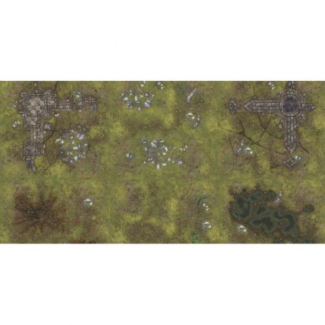 Ruins 6'X3' (180X90CM) - FOR WARHAMMER, WARHAMMER 40K AND OTHER WARGAMES