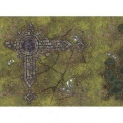 Ruins KT MATS - 22"X30" (57X76CM) - FOR WARHAMMER, WARHAMMER 40K AND OTHER WARGAMES