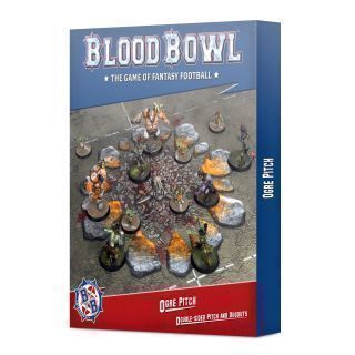 BLOOD BOWL OGRE TEAM PITCH & DUGOUTS