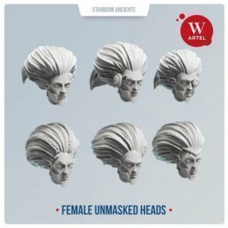 Starborn Ancients Female Heads