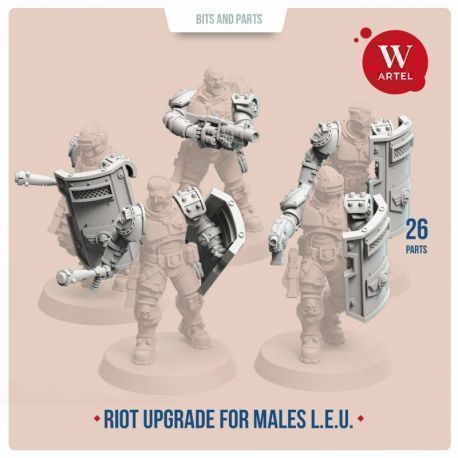 L.E.U. Riot Contol upgrade kit for males