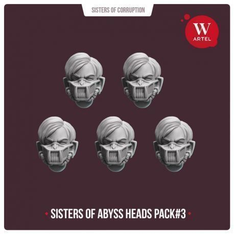 Sisters of Abyss Heads pack2