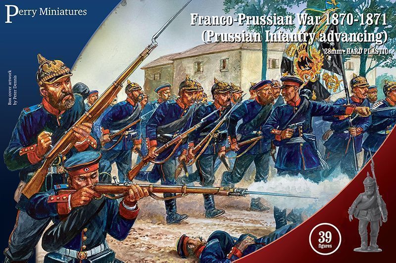 Franco-Prussian War 1870-1871 (Prussian Infantry Advancing)… - Bandua Wargames Tienda de Miniaturas Online