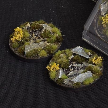 Highland Bases Round 50mm (x3)