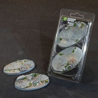 Urban Warfare Bases Oval 90mm (x2)