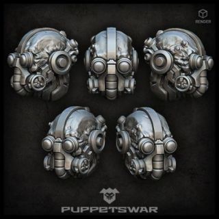 Tech Warrior heads