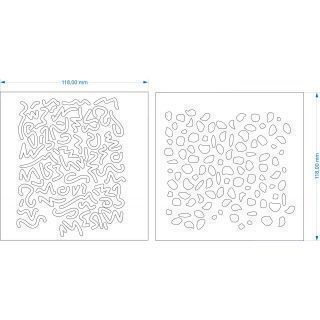 Scale Pattern Airbrush Stencils – Death Ray Designs – Tabletop