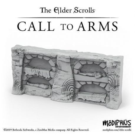 The Elder Scrolls Call to Arms - Nord Tomb Walls Terrain Set - EN