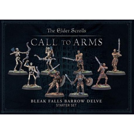 The Elder Scrolls Bleak Falls Barrow Resin Delve Set - EN