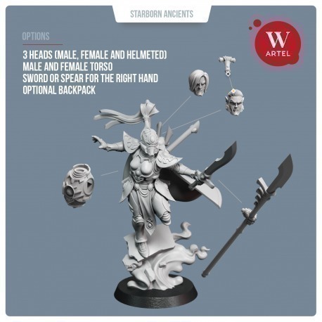 Warchanters Choir  (5 miniatures)