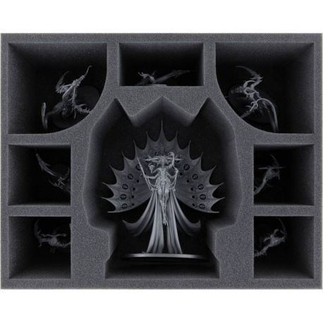 FOAM TRAY FOR HEDONITES OF SLAANESH - DEXCESSA, THE TALON OF SLAANESH