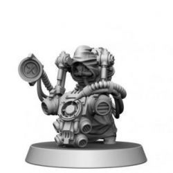MECHANIC ARMOURY SERVITOR WITH BACKPACK