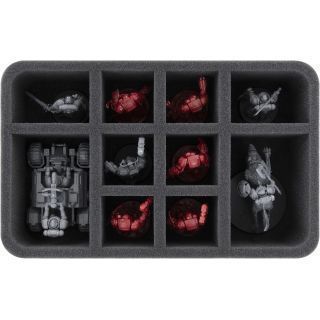 FOAM TRAY FOR SPACE MARINES - 10 COMPARTMENTS