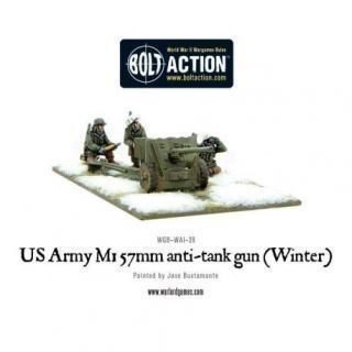 US Army 57mm anti-tank gun M1 (Winter)