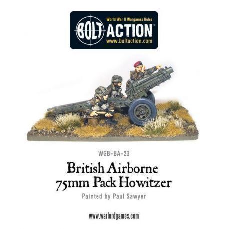 British Airborne 75mm Pack Howitzer