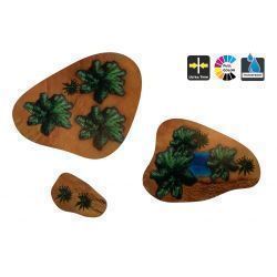 2D Terrain Oasis - Wargames prepainted terrain