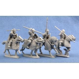Mounted Goth Hearthguards on Cataphract armoured horses
