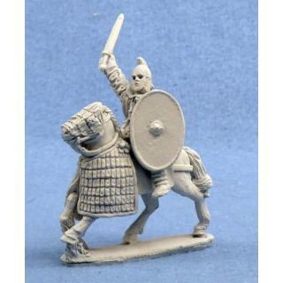 Mounted Roman Warlord on Cataphract horse