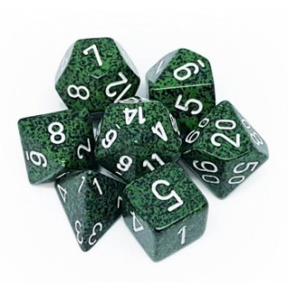 Speckled Polyhedral 7-Die Set - Recon