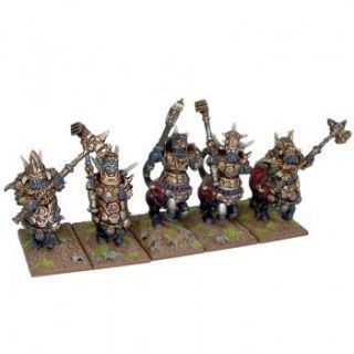 Kings of War: Abyssal Dwarf Half Breed Cavalry - EN