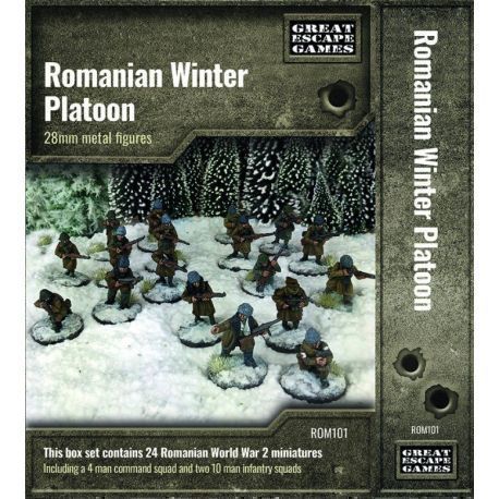 Romanian Platoon  Winter Uniform